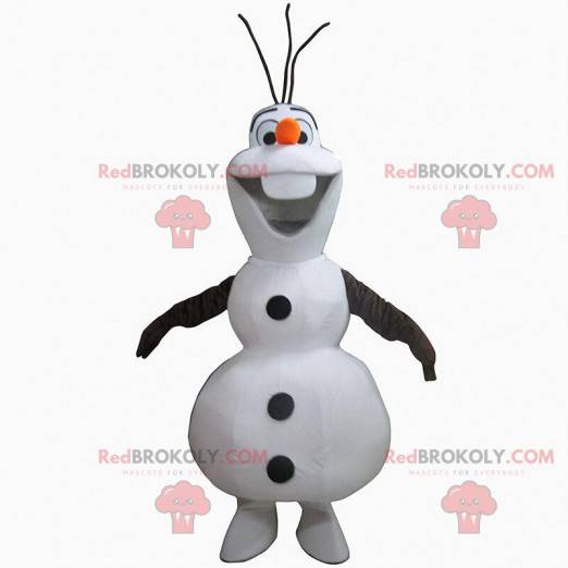 Mascot of Olaf, famous cartoon snowman - Redbrokoly.com