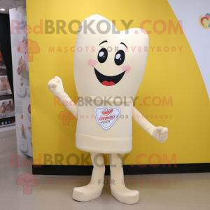 Cream Arrow Of Love maskot...