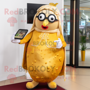 Gouden Shakshuka mascotte...