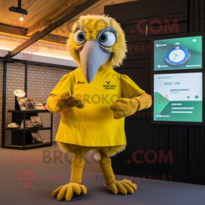 Yellow Vulture mascotte...