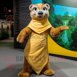 Gold Mongoose maskot...