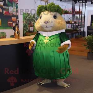 Bosgroen cavia mascotte...