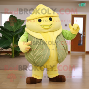 Lemon Yellow Cabbage Leaf...