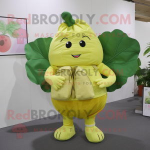 Lemon Yellow Cabbage Leaf...