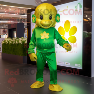Personagem de mascote Gold...