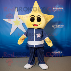 Navy Starfish maskot...