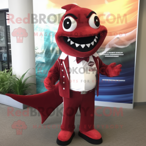 Maroon Barracuda maskot...