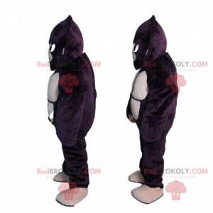 Mascotte d'orang-outan, costume de gorille noir géant -