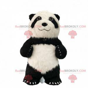 Mascotte panda gonfiabile, costume da orso gigantesco -