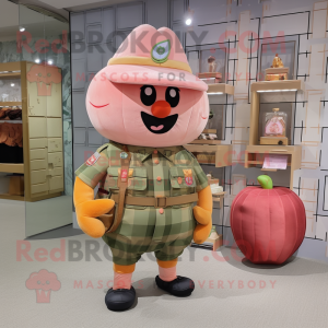 Peach Soldier mascotte...