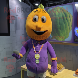 Purple Mango mascotte...