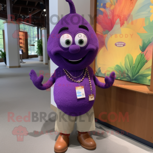 Purple Mango mascotte...