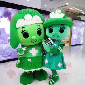  Four Leaf Clover maskot...