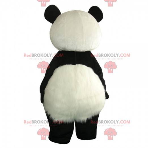 Giant panda mascot, giant black and white bear costume -