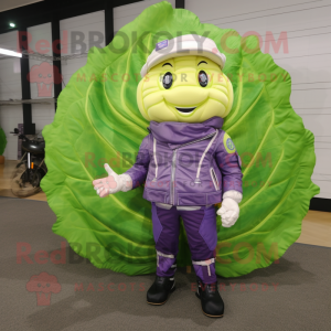 Lavender Cabbage Leaf...
