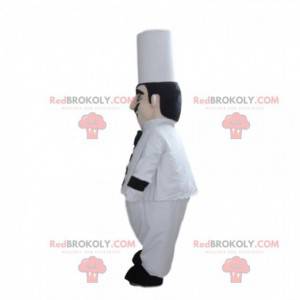 Chef-kok mascotte, restaurateur kostuum - Redbrokoly.com