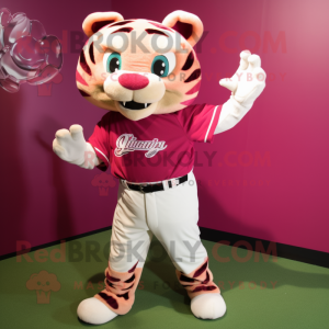 Magenta Tiger mascotte...