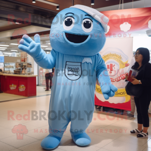 Sky Blue Ramen maskot...