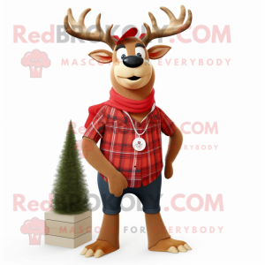 Postava maskota Red Deer...