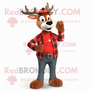 Postava maskota Red Deer...