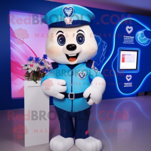 Navy Arrow Of Love maskot...