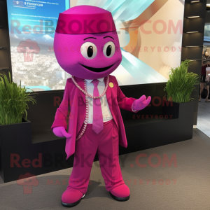 Magenta Plum mascotte...