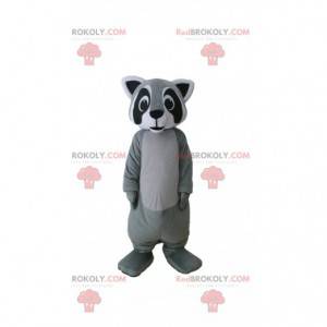 Raccoon mascot, polecat costume, forest animal - Redbrokoly.com