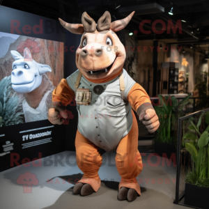 Rust Rhinoceros mascotte...