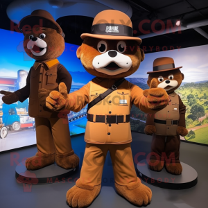 Maskottchen kostüm der...