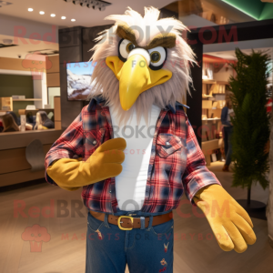  Eagle mascotte kostuum...