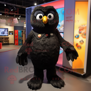 Black Owl mascotte kostuum...