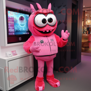 Pink Crab Cakes mascotte...