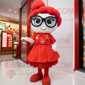 Red Dim Sum mascotte...