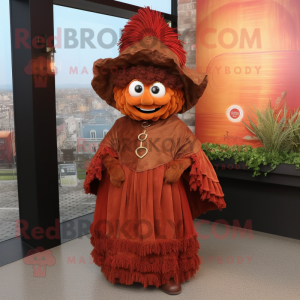 Rust Chief mascotte kostuum...