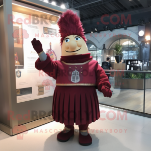 Maroon Swiss Guard mascotte...