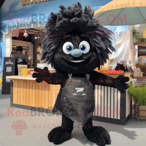 Black Fish And Chips maskot...