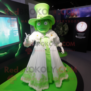 Limegrøn Leprechaun Hat...