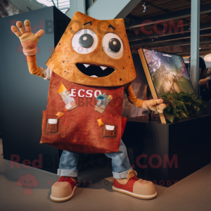 Rust Nachos maskot kostume...