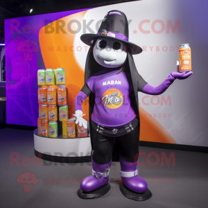 nan Soda Can mascot costume character dressed with a Yoga Pants and Hat pins