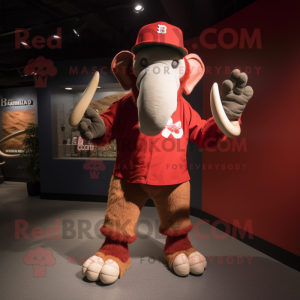 Red Mammoth mascotte...