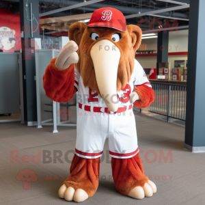 Red Mammoth mascotte...