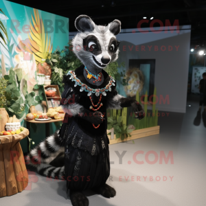 Black Civet mascotte...