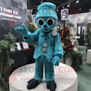 Teal Graveyard maskot...