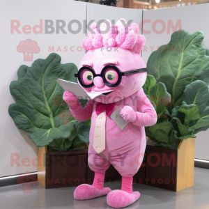 Pink Cabbage mascotte...