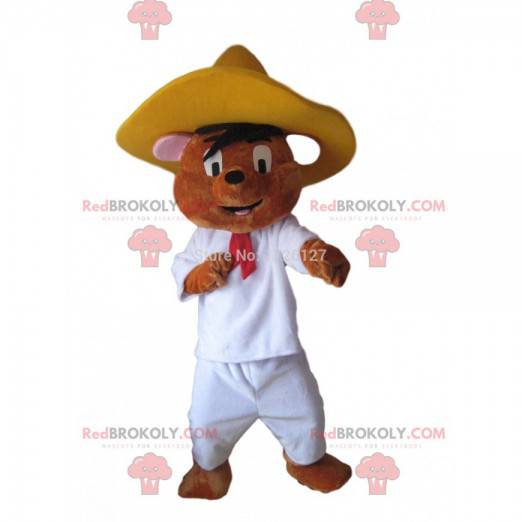 Maskottchen von Speedy Gonzales, der schnellsten Maus in Mexiko