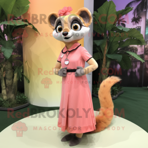 Peach Lemur mascotte...