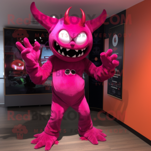 Magenta Devil mascotte...