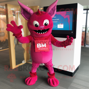 Magenta Devil mascotte...