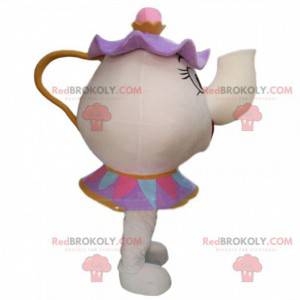 Mascot of the famous teapot in "Beauty and the beast" -