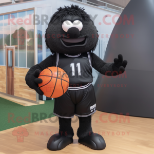 Black Basketball Ball...